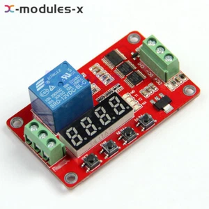 1 ~ 100 STCK. 12 V Automatisierung Selbstsperren Relais Verzögerung Zyklus Timer Modul SPS Haus Posten - Bild 1 von 17