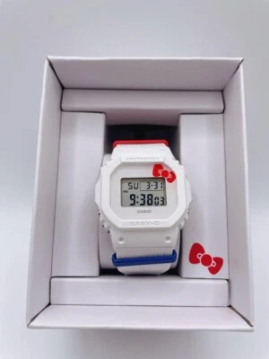 Reloj Hello Kitty BABY-G 50 Aniversario BGD-565KT-7JR Casio 2024 NUEVO Foto 1 de 4