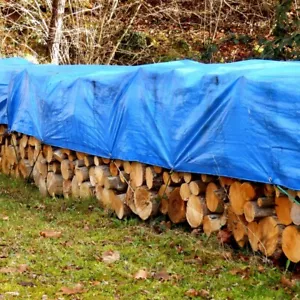 Lona de cubierta azul lona de tela lona de jardín lona de madera lona de protección lona de barco de madera - Imagen 1 de 23