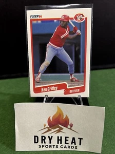 1990 Fleer - #420 Ken Griffey Classic MINT 🔥⚾️🔥LEGENDARY 🔥⚾️🔥 - Picture 1 of 2