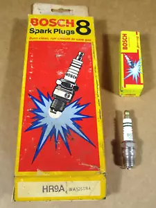 BUJÍAS Bosch vintage HR9A o WA125TR4 caja de 8 nuevas stock antiguo - Imagen 1 de 1