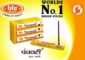 12 Box of 10 sticks120 Sticks Bic Panchvati Panchavati Dhoop Incense Sticks F/S - Picture 1 of 6