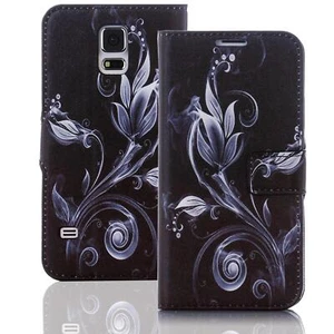 Housse de téléphone portable pour Samsung Galaxy S5 Active housse de protection motif étui à rabat QBY-059 - Photo 1/9
