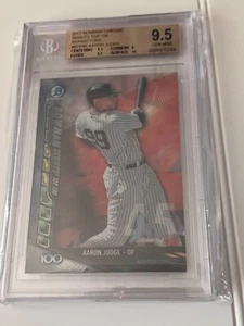 2017 Bowman Chrome Refractors Scouts Tops 100 Becket 9.5 Gem Mint - Picture 1 of 2