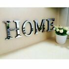 4 Letters Love Home Furniture Mirror Tiles Wall Sticker Self Adhesive Art Decor