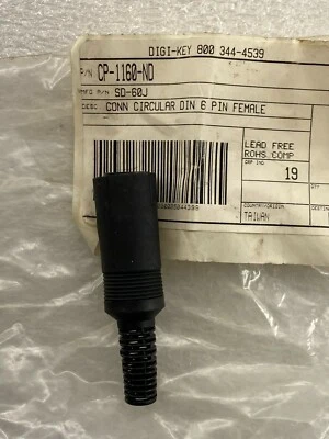 DISPOSITIVOS CUI SD-60J CONN RCPT HEMBRA DIN 6P SOLDADURA Foto 1 de 4