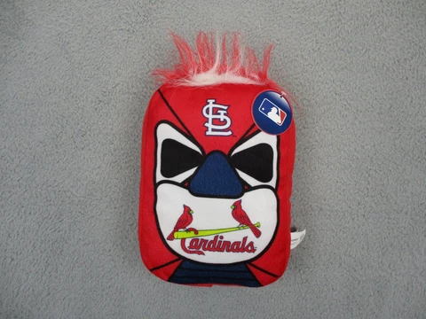 St Louis Cardinals Plush Toy MLB Team Logo Baseball Pillow Kellytoys 10 Inch Cover