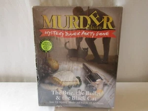 NEW MURDER MYSTERY DINNER PARTY GAME THE BRIE, THE BULLET & THE BLACK CAT. - Picture 1 of 2