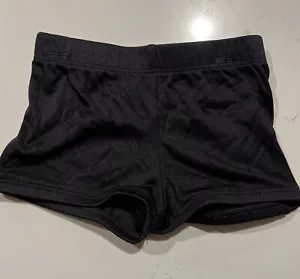 Niñas Chasse Dance Cheer Botín Pantalones Cortos/Bloomers Negro Pequeño S - Imagen 1 de 3