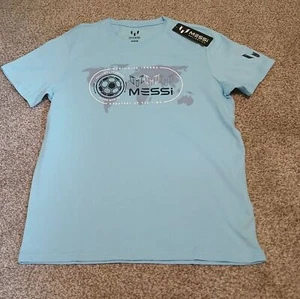 Messi Collection Lionel Messi Graphic Print Soccer T-Shirt Men's Size Medium NWT - Picture 1 of 6