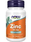 NOW Foods, Zinc (Zinc Gluconate) 50 mg, Immune Support*,100 tablets