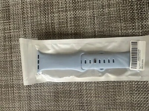 new pale blue silicone apple watch band - Zdjęcie 1 z 1