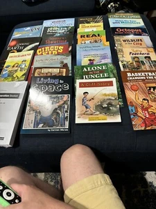 Fountas & Pinnell LLI Gold System Grade 4 Lessons 65-96 25 Books + Test Booklet - Picture 1 of 14