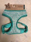 Pup Crew Gold Teal Green Chest Plate Harness Puppy/Dog Medium Nwt