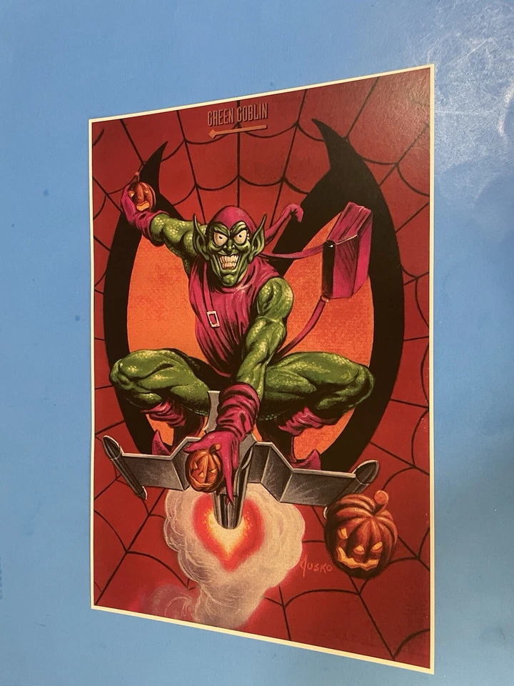 PÓSTER PIN UP DUENDE VERDE MARVEL COMICS NUEVO JOE JUSKO. Foto 1 de 3