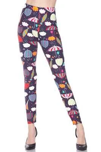 ONE SIZE Buttery Soft Always Brushed Umbrella Leggings TC/L044 - Picture 1 of 2