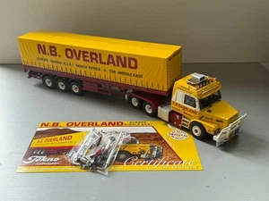 TEKNO 1:50 N B OVERLAND 1:50 SCANIA 143 AND TRAILER LTD EDITION - Picture 1 of 8
