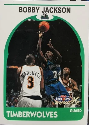 1999-00 SkyBox Hoops Decade / #125 Bobby Jackson / Minnesota Timberwolves / NBA  - Photo 1/2