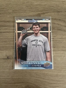 2016-17 Upper Deck Series 1 UD Canvas Mark Scheifele #C89 Winnipeg Jets - Picture 1 of 2