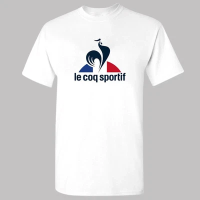 Lo último Camiseta Le Coq Sportif Para Hombre Logo Divertida Hecha en EE. UU. S a 5XL Foto 1 de 3