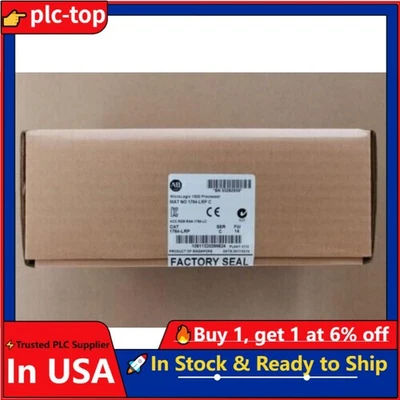 New Sealed AB 1764-LRP SER C MicroLogix1500 Processor PLC 1764LRP US Free Tax - Image 1 of 2
