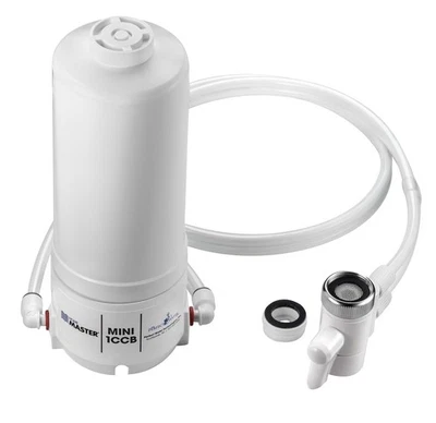 HM-MINI-1CCB Countertop Faucet Filter, 1500 Gallons Replaceable Filter, 1-Mic... - Image 1 of 4