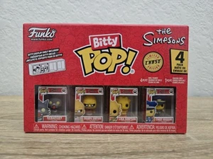Funko Bitty Pop The Simpsons Series 4 CHIEF WIGGUM CHASE Scratchy/Grandpa/Lisa - Picture 1 of 7