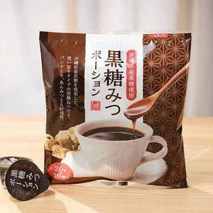Rich Okinawan Brown Sugar Syrup, KALDI Moheji Kuromitsu 20g x 10 Portions, Japan - Picture 1 of 6