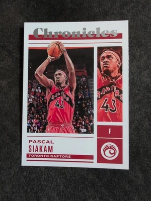 2022-23 Panini Chronicles #4 Pascal Siakam Toronto Raptors Basketball Card - Image 1 of 2