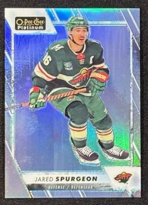 2023-24 O-Pee-Chee Platinum Arctic Freeze /99 Jared Spurgeon #37 - Picture 1 of 2