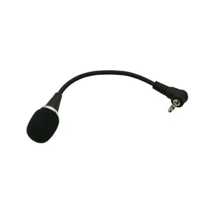 Universal 3.5mm Plug& Play Portable Flexible Stereo Microphone Speaker Audio Mic - Zdjęcie 1 z 11