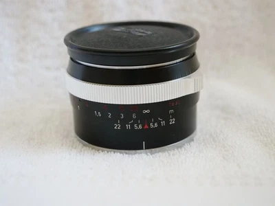 CARL ZEISS TESSAR 2,8/50, black, für ZEISS IKON CONTAREX, MINT - Bild 1 von 4