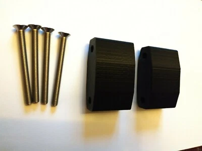 EXTENSORES DE ESPEJO YAMAHA FZR1000 GENESIS EXUP 87-93 NEGRO (TAMBIÉN EN BLANCO) 40mm.  Foto 1 de 4