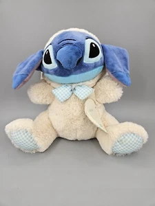 Disney Store STITCH EASTER BUNNY Rabbit Plush Alien Doll (NEW WITH TAGS) - Picture 1 of 8