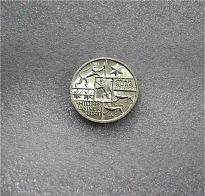 1927 A Germany Marburg University 3 Reichs Mark Silver Coin Full Lustre UNC - Picture 1 of 4