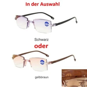 Lesebrille  3,5 Blaulichtfilter Lesehilfe Sehhilfe Damen Herren Bifokal flexibel - Bild 1 von 19