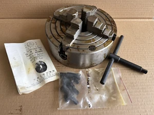 Mandrino indipendente 4 ganasce 8" Huangyan tornio macchina utensile NOS - Foto 1 di 6