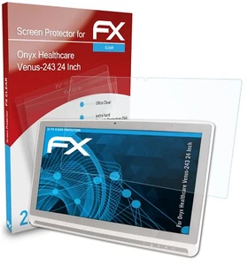atFoliX 2x Displayschutzfolie für Onyx Healthcare Venus-243 24 Zoll klar - Bild 1 von 8