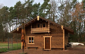 Gartenhaus, Ferienhaus Holzhaus ca.125qm Blockhaus Wochenendhaus 10 x 7,50 , - Bild 1 von 5