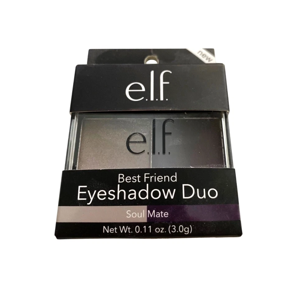 e.l.f. Best Friend Eyeshadow Duo – Soul Mate Matte & Shimmer Shades - Image 1 of 3