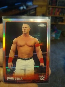 2015 Topps Chrome WWE John Cena Refractor - Picture 1 of 1