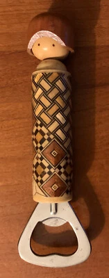 Sousaku Kokeshi Doll Bottle Opener Made in Japan Estate Find - Image 1 of 3