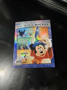 Disney The Best of Mickey: Fantasia/Fantasia 2000/Celebrating Mickey BLU-RAY DVD - Picture 1 of 6