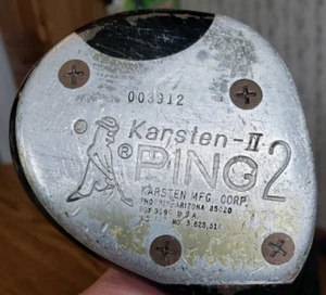 Ping Karsten II 2 Wood #2 Driver Golf Club Vintage Stiff Steel Shaft RH - Picture 1 of 11