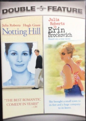 NOTTING HILL / ERIN BROCKOVICH ~ Julia Roberts ~ DVD - Image 1 of 4