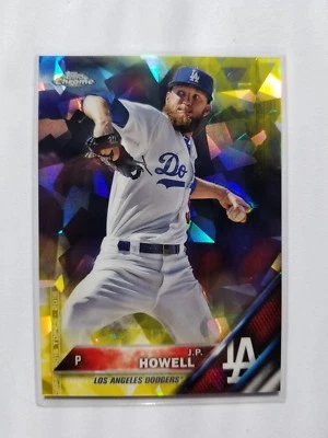 2016 Topps Chrome Sapphire	J.P. Howell	Gold Parallel 5/5 - Image 1 of 2