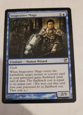 Snapcaster Mage ~ Innistrad [ Excellent+ ] [ Magic MTG ] HARDLY PLAYED 78/264 - Image 1 of 2