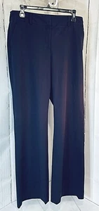 Liz Claiborne Liz Sport Slacks Belted Navy Blue Pockets Pleats Dress Pants 1296E - Picture 1 of 12