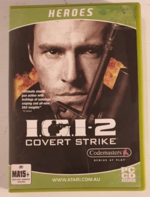 I.G.I-2: COVERT STRIKE PC Game CD Rom Vintage 2003 2 Disc Game from Codemasters. - Image 1 of 4
