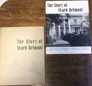 1940's The Story Of Ward-Belmont Women's College Pamphlet Nashville TN - Picture 1 of 11